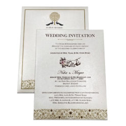 Single Sheet Invitation Cards