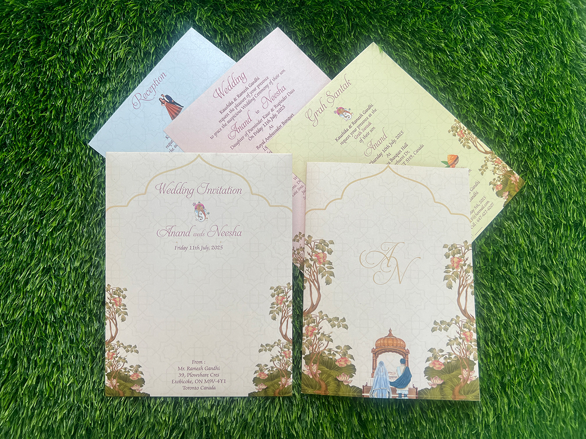 Indian Wedding Invitation Cards