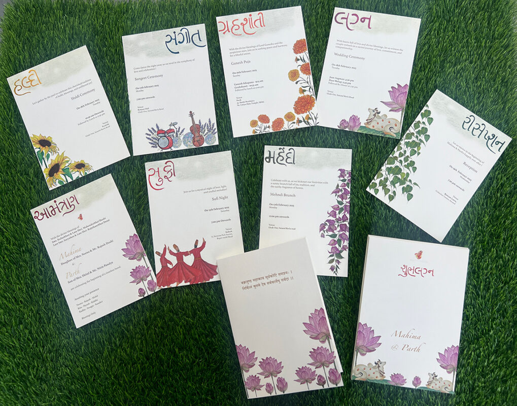 Indian Wedding Invitation Cards