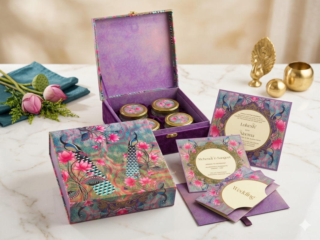 Premium Box Wedding Cards